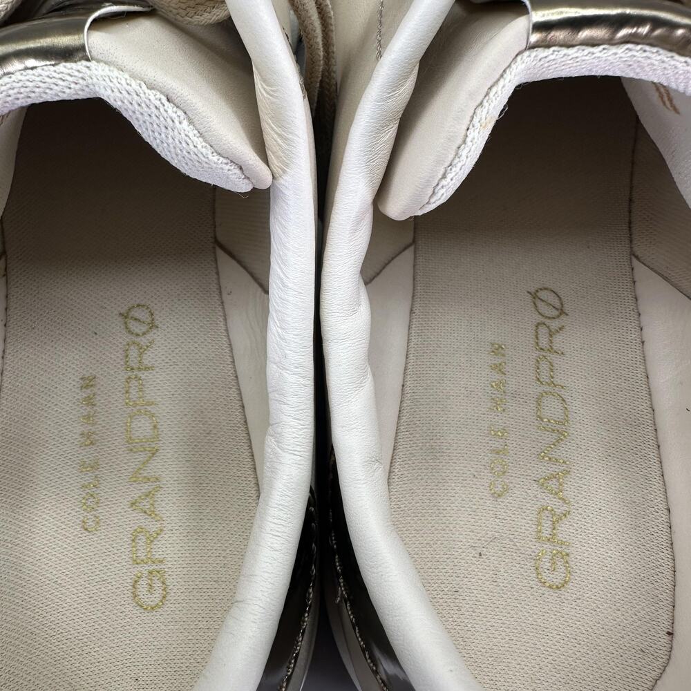 Cole Haan GrandPro Tennis Shoes Womens Size 11 Leather Casual Sneakers W17626 - Picture 9 of 11